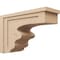 Ekena Millwork 12"W x 36"D x 24"H Classic Highland Rough Cedar Woodgrain TimberThane Corbel, Primed Tan CORUR12X36X24HLDRCPR - alternate 1